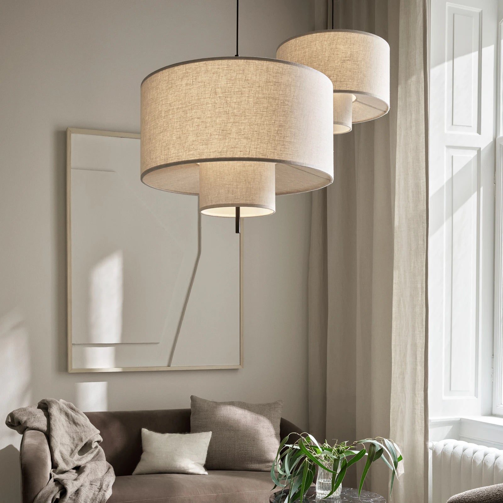 Suspension en tissu DARENA