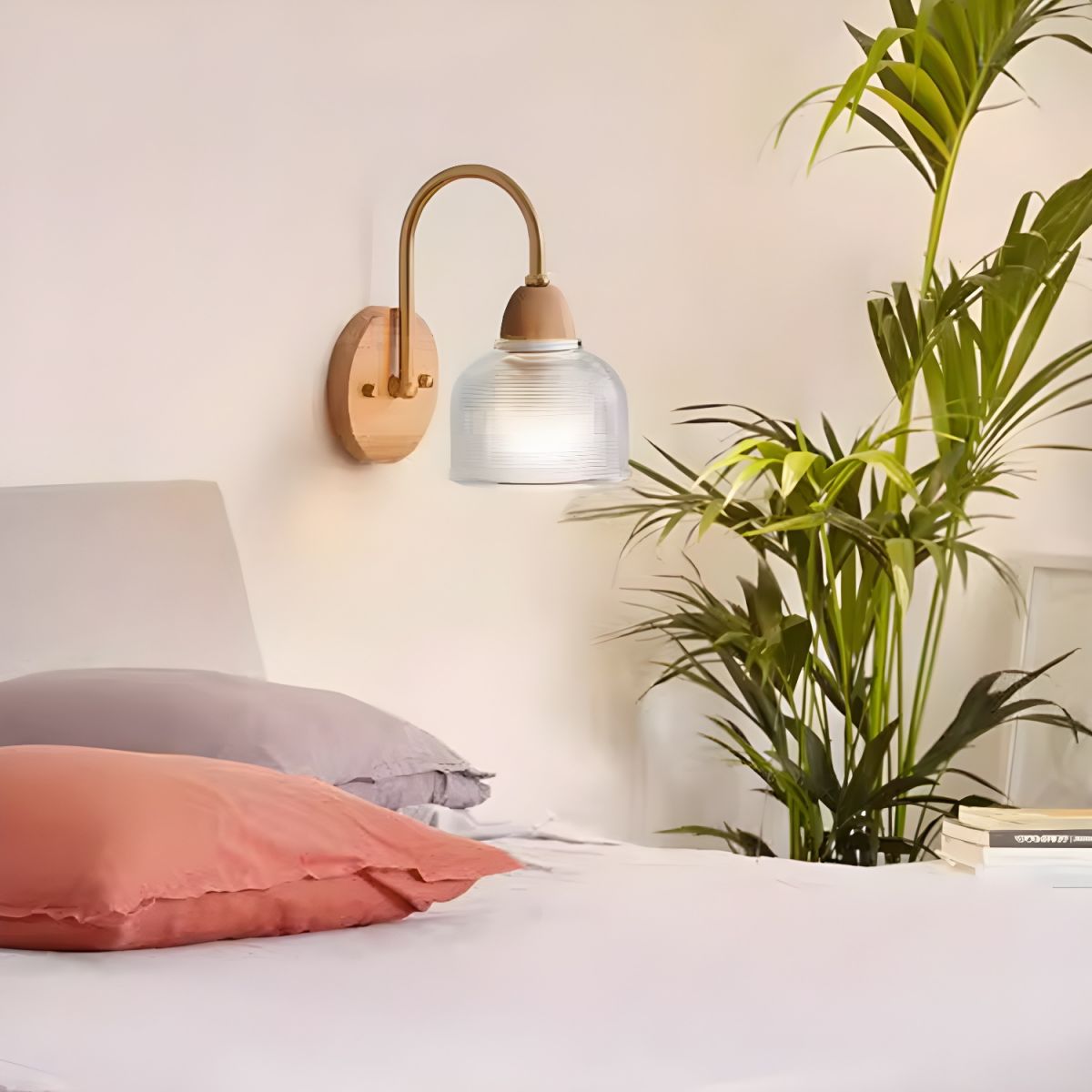 Applique murale en bois vintage │ NALO