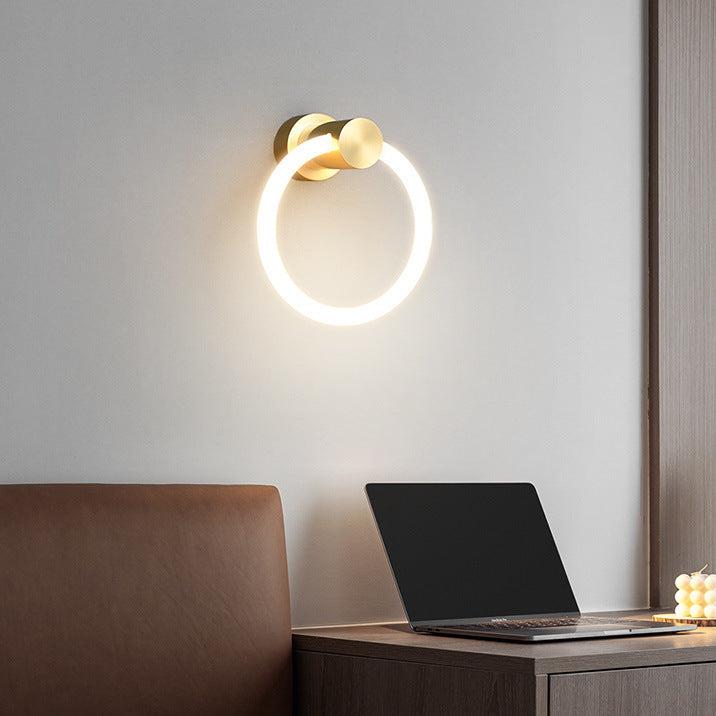 Applique murale LED scandinave en laiton │ MDOUAR