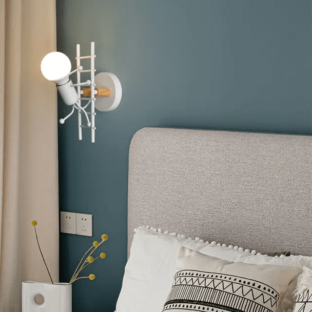 Applique murale LED en verre et acier │ KLINT