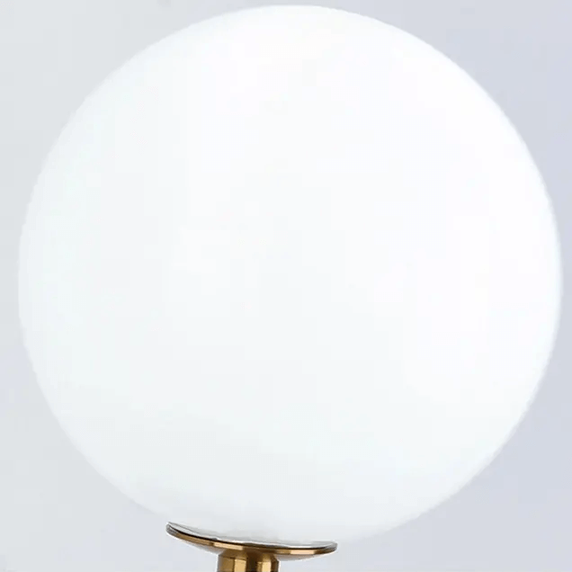 Applique murale LED vintage métallique avec abat-jour en verre │ SDUN