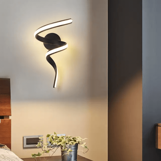 Applique murale LED moderne en aluminium et acrylique│ SEDJA