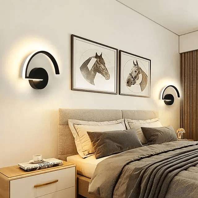 Applique murale LED moderne en métal│ LIDJAT