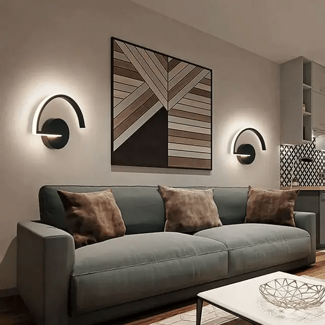 Applique murale LED moderne en métal│ LIDJAT