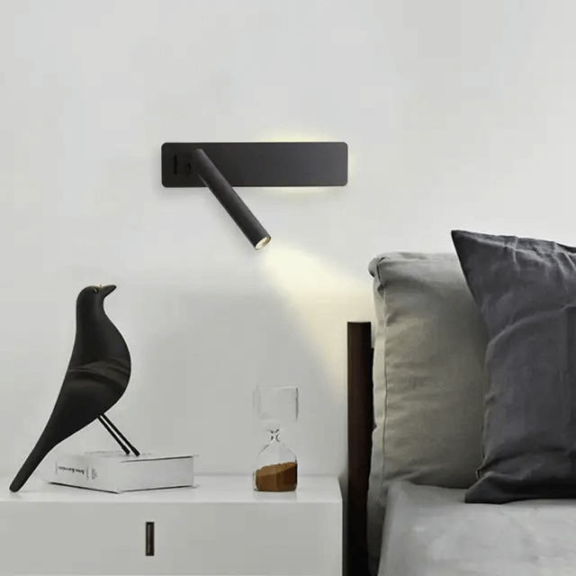 Applique murale LED moderne avec double source lumineuse│ SKEPIR