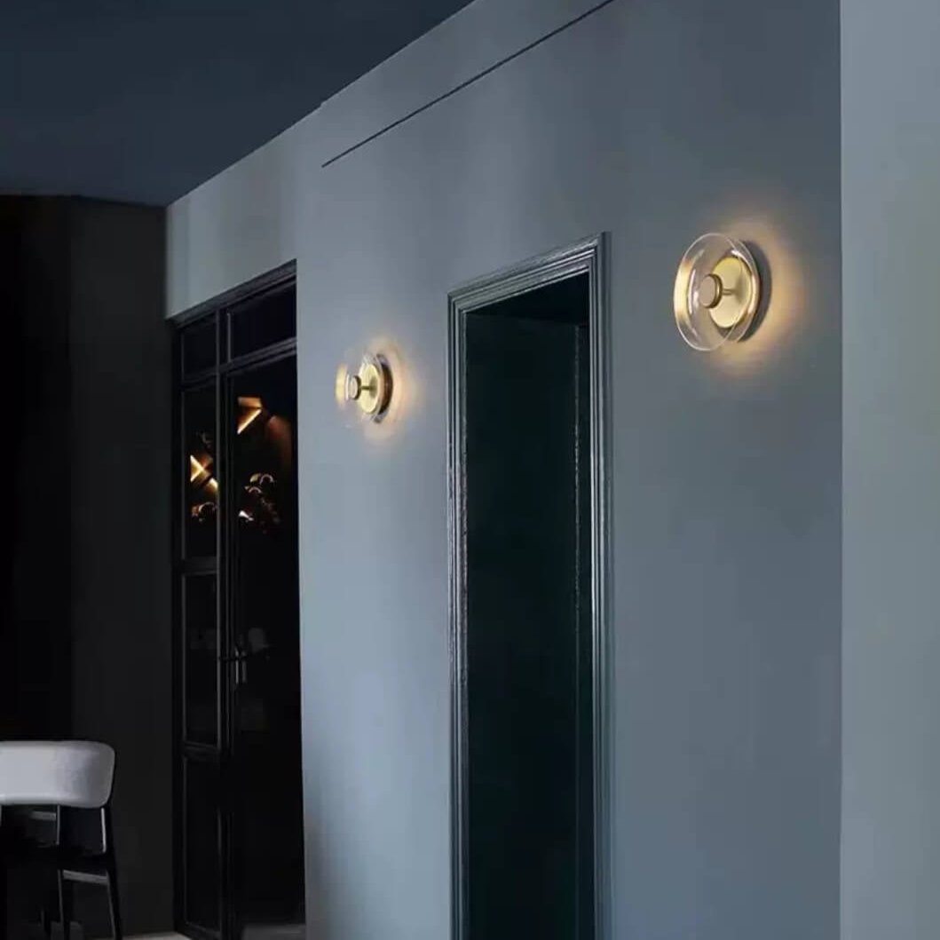 Applique murale en verre au design minimaliste │ GIANO