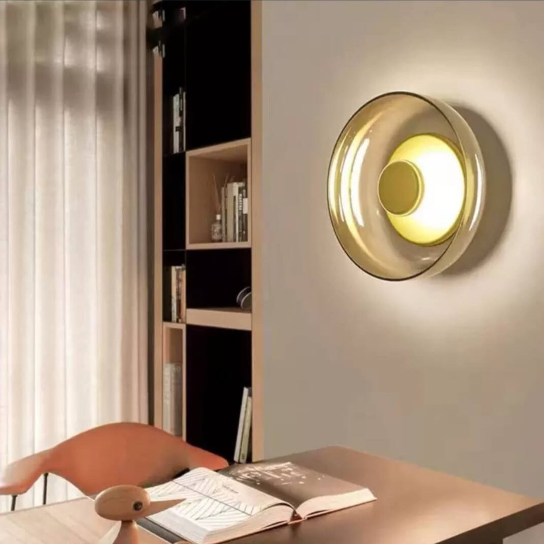Applique murale en verre au design minimaliste │ GIANO