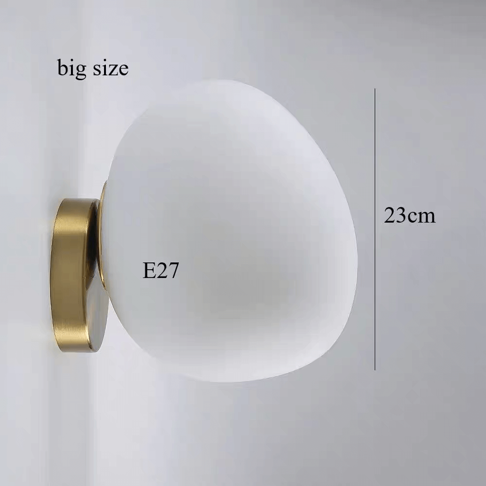 Applique murale LED au design nordique en forme d'œuf│ ILSKOT