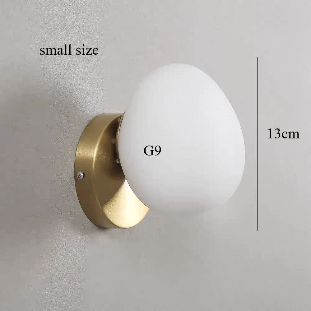Applique murale LED au design nordique en forme d'œuf│ ILSKOT