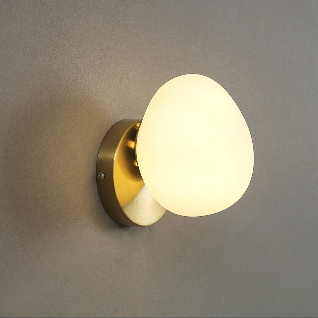 Applique murale LED au design nordique en forme d'œuf│ ILSKOT