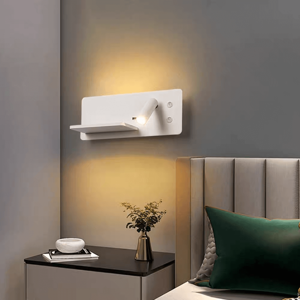 Applique murale LED avec chargeur induction et USB │ KAPELO