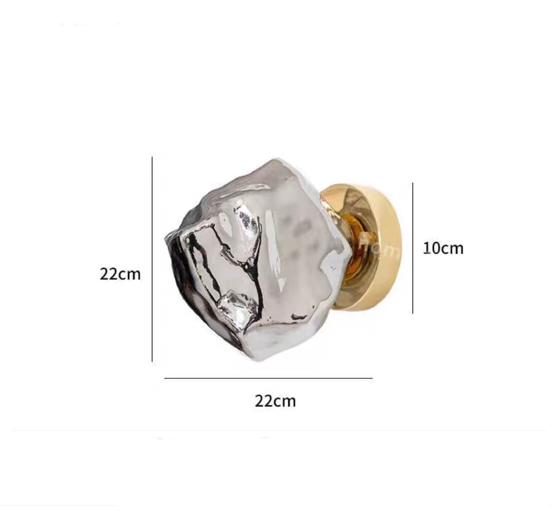 Applique murale LED en crystal au design luxueux│ BLIXT