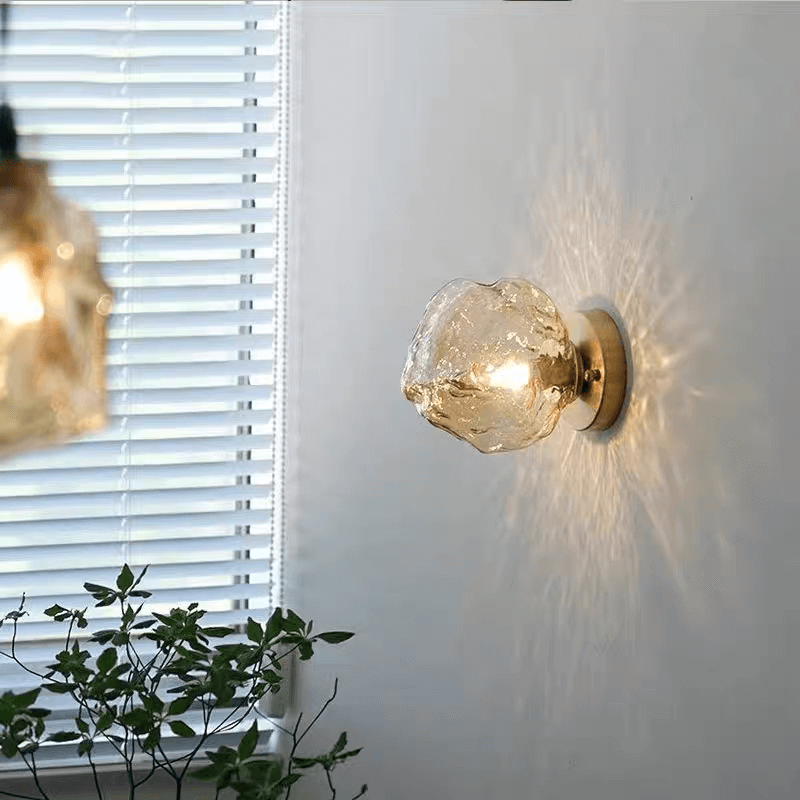 Applique murale LED en crystal au design luxueux│ BLIXT