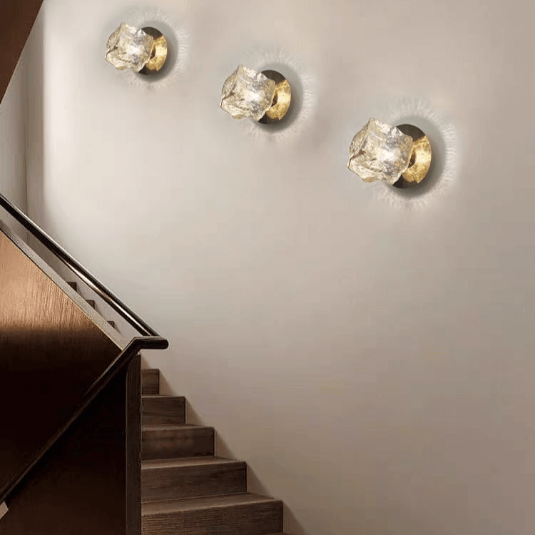 Applique murale LED en crystal au design luxueux│ BLIXT