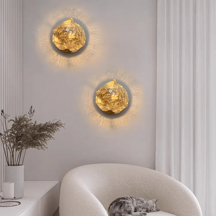 Applique murale LED en crystal au design luxueux│ BLIXT