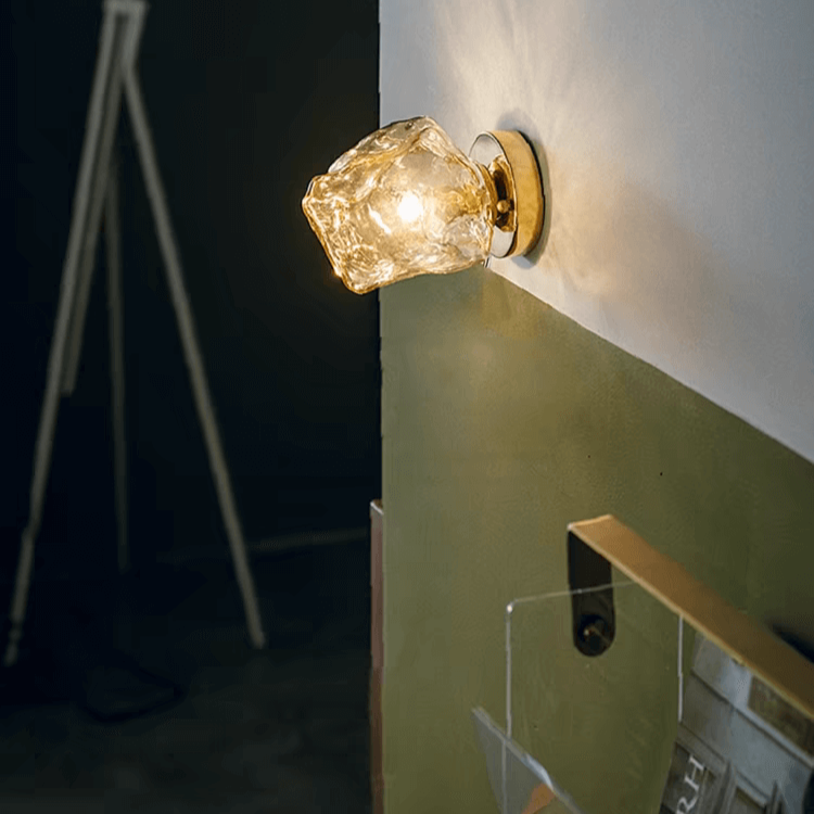 Applique murale LED en crystal au design luxueux│ BLIXT
