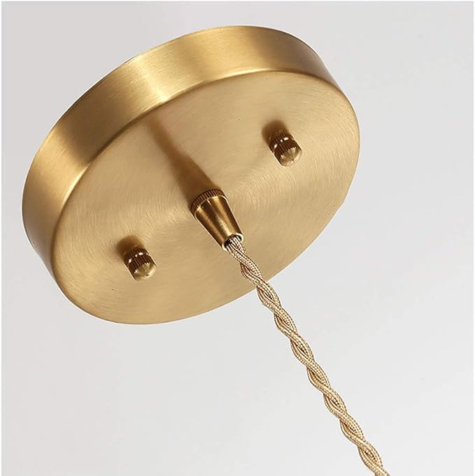 Suspension fleur en verre vintage TULI