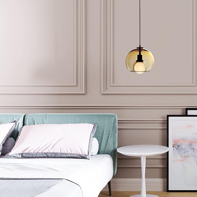 Suspension en verre fumé OPIA