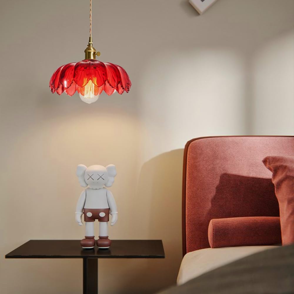 Suspension en verre vintage FLORIDA