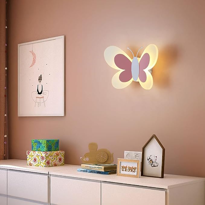 Applique murale pour chambre d'enfant │ PAPILLON