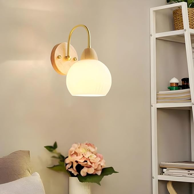 Applique murale en bois vintage │ KIVIK
