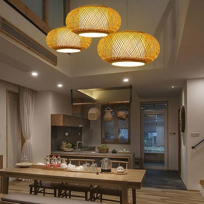 Suspension en bambou GALINA