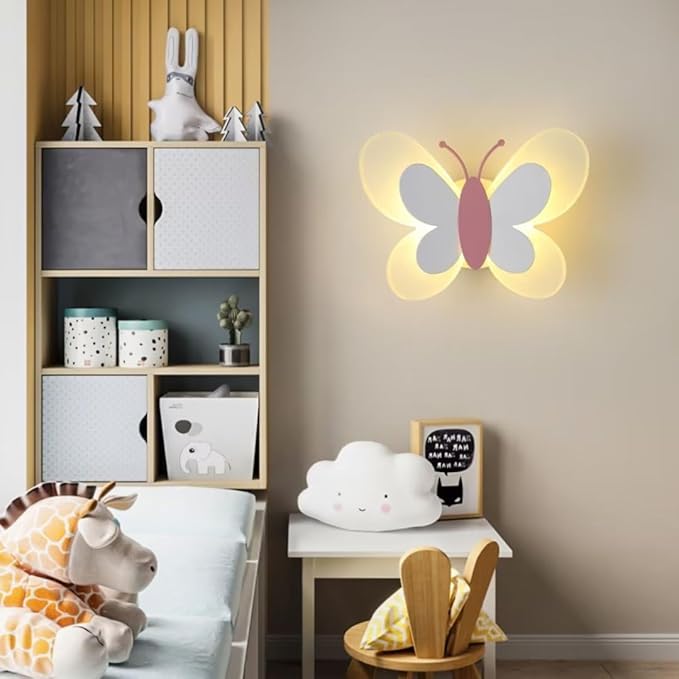 Applique murale pour chambre d'enfant │ PAPILLON