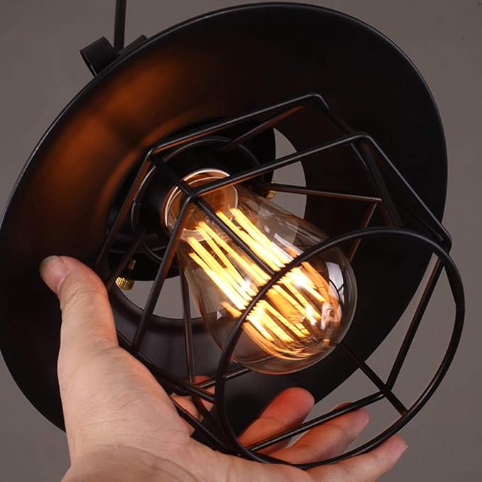 Suspension industrielle en métal LANTERNE