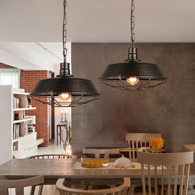 Suspension industrielle en métal JANISSE