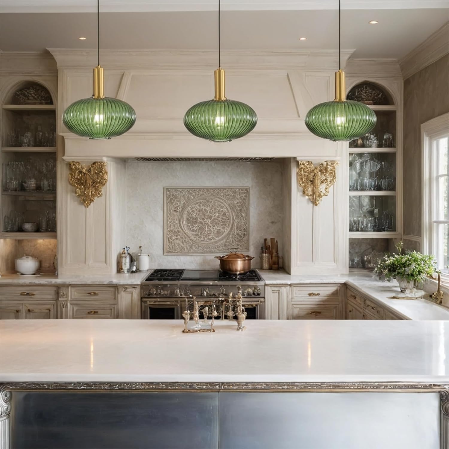 Suspension en verre nervurée YARVA