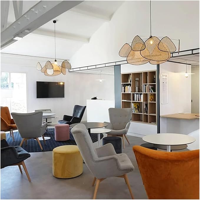 Suspension en rotin AFONA