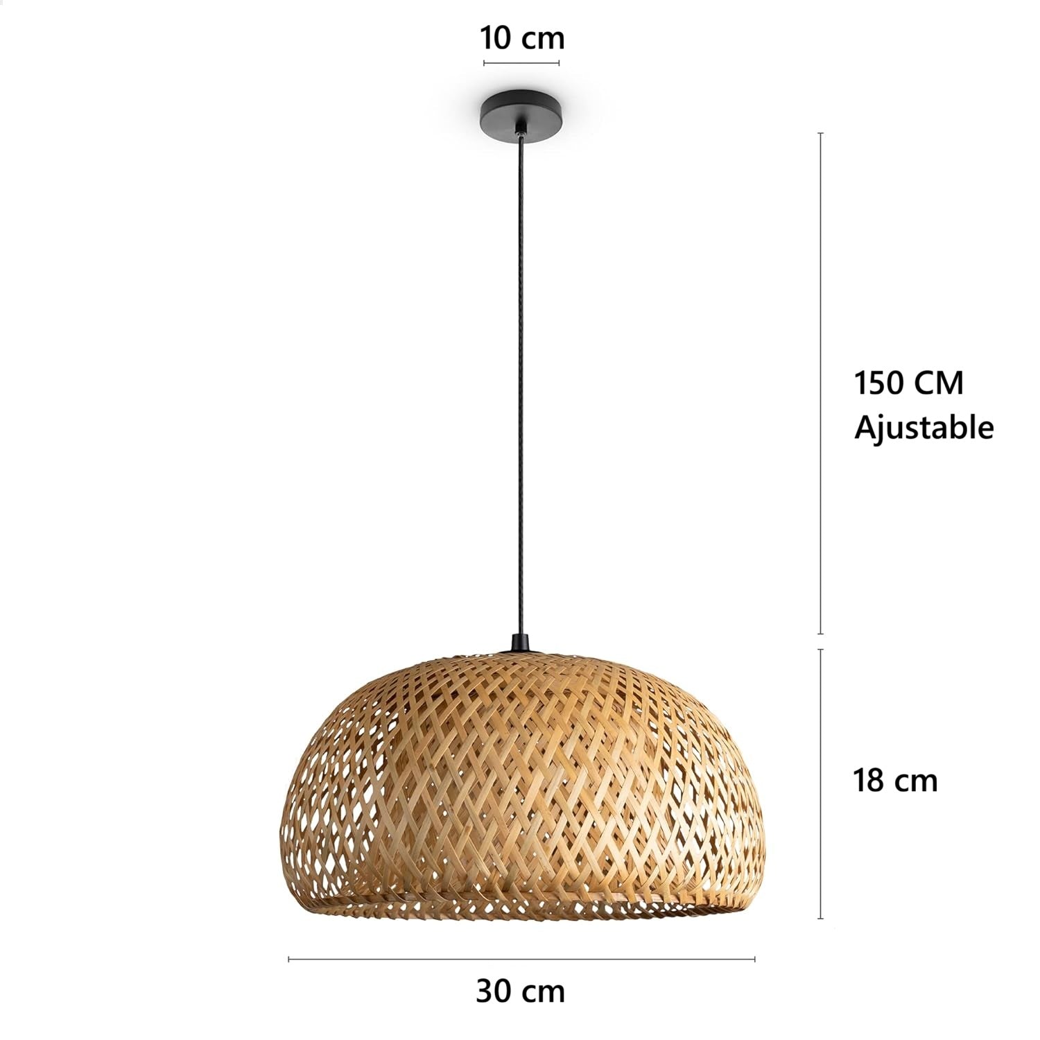 Suspension en bambou FAZAL