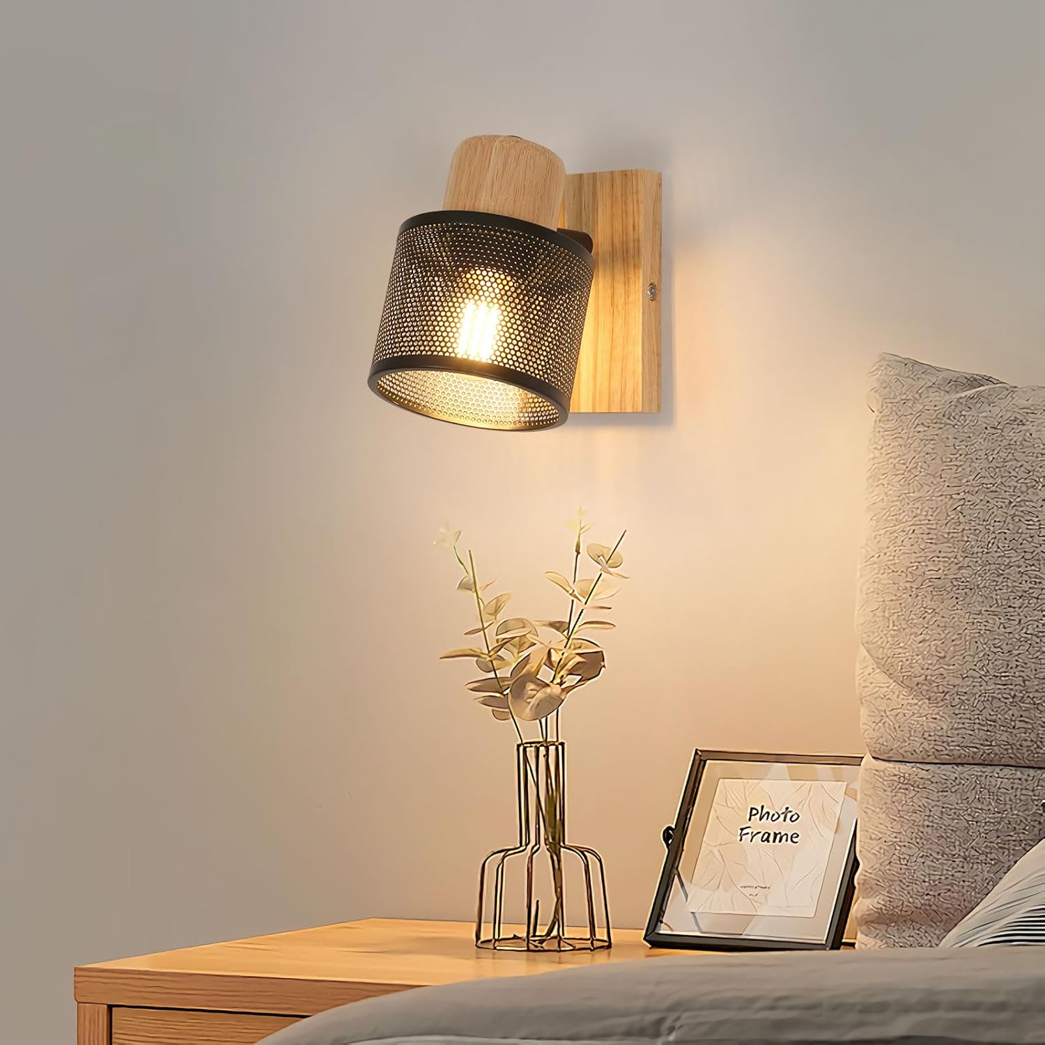 Applique murale vintage en bois articulée │ ENACO