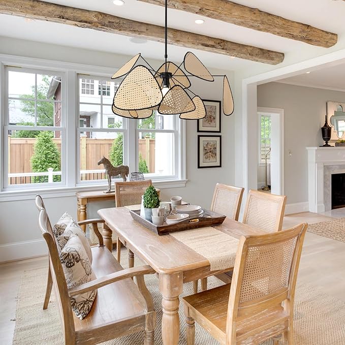 Suspension en rotin AFONA