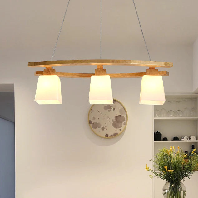 Suspension en bois RUFI