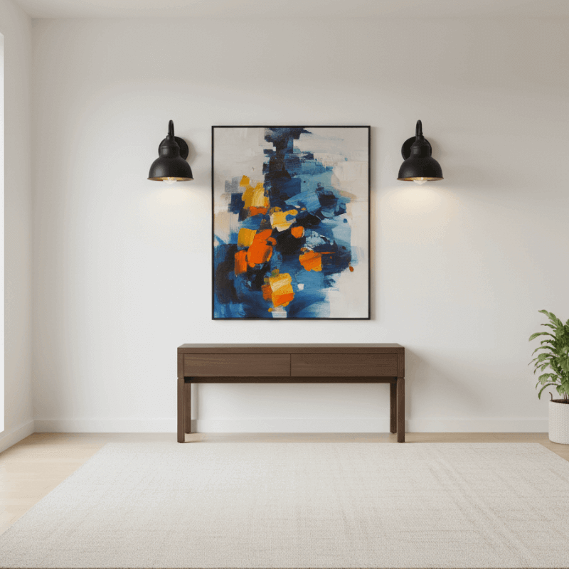 Applique murale industrielle