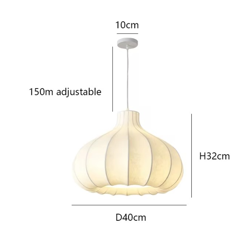 Suspension en soie TENIA