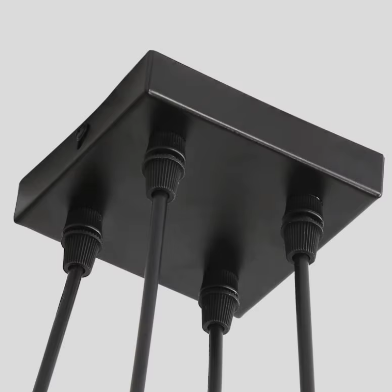 Suspension industrielle en bois FANA