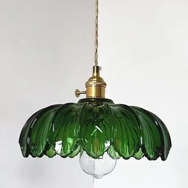 Suspension en verre vintage FLORIDA