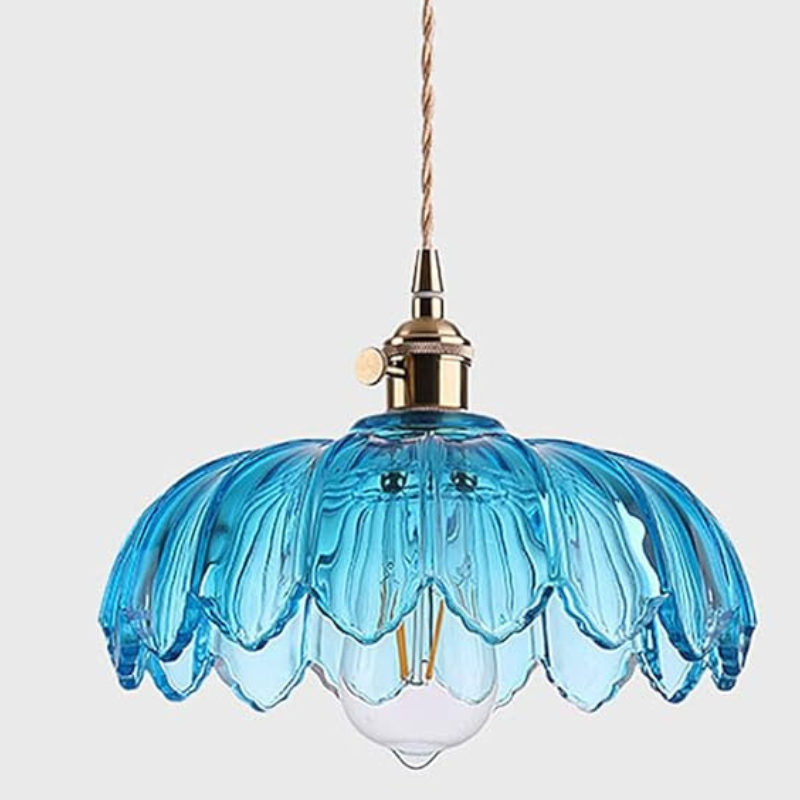 Suspension en verre vintage FLORIDA