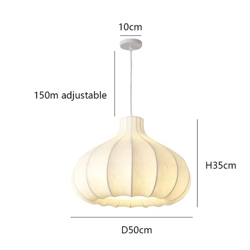 Suspension en soie TENIA