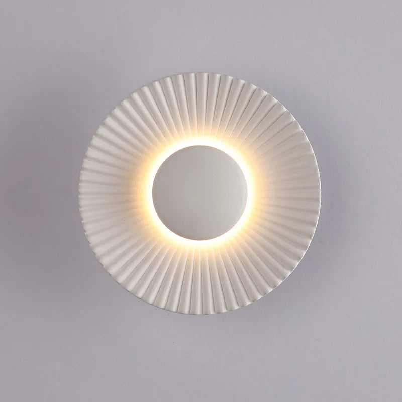 Applique murale LED moderne ronde en aluminium │ WASIDA
