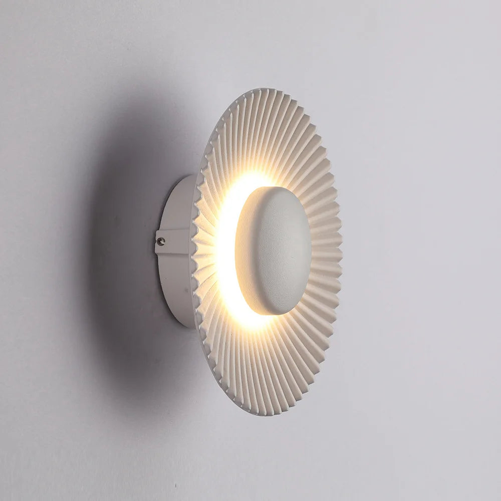 Applique murale LED moderne ronde en aluminium │ WASIDA