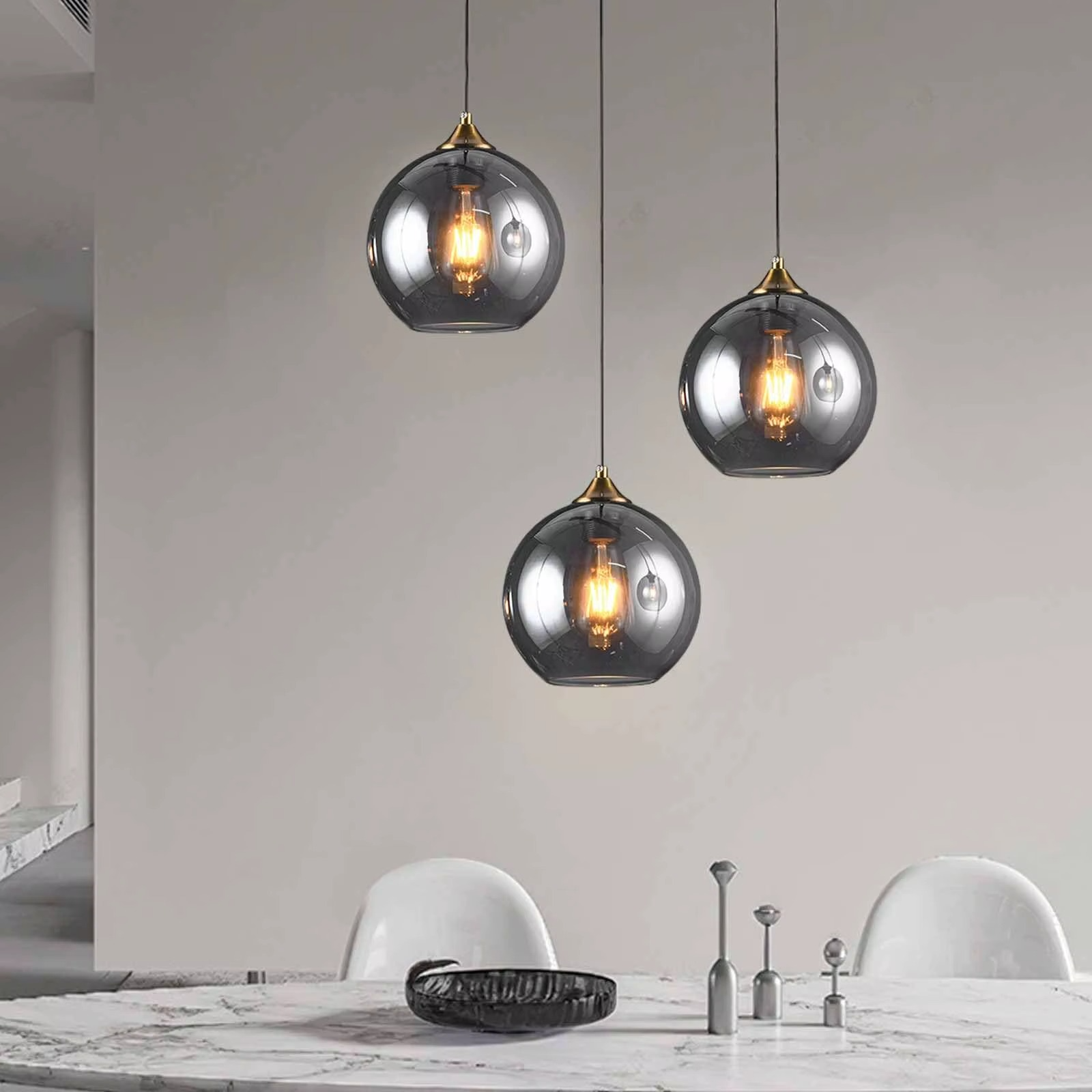 Suspension en verre soufflé ZODIO