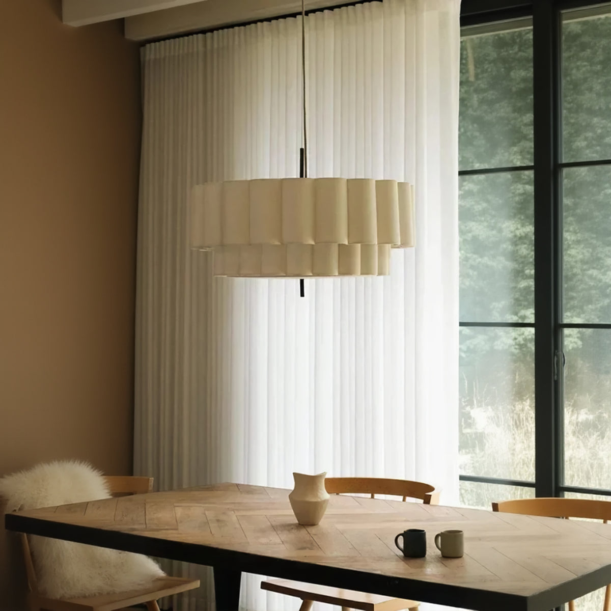 Suspension en lin ROZANA