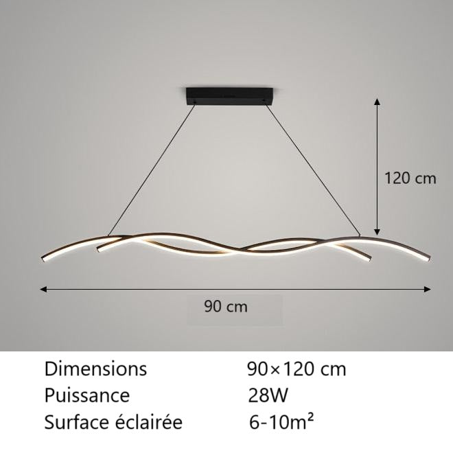 Suspension îlot cuisine LED | TENOL