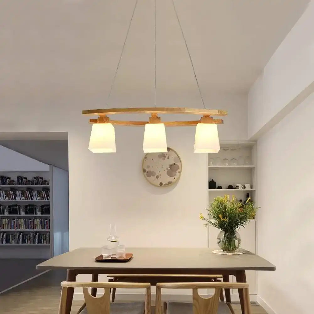 Suspension en bois RUFI