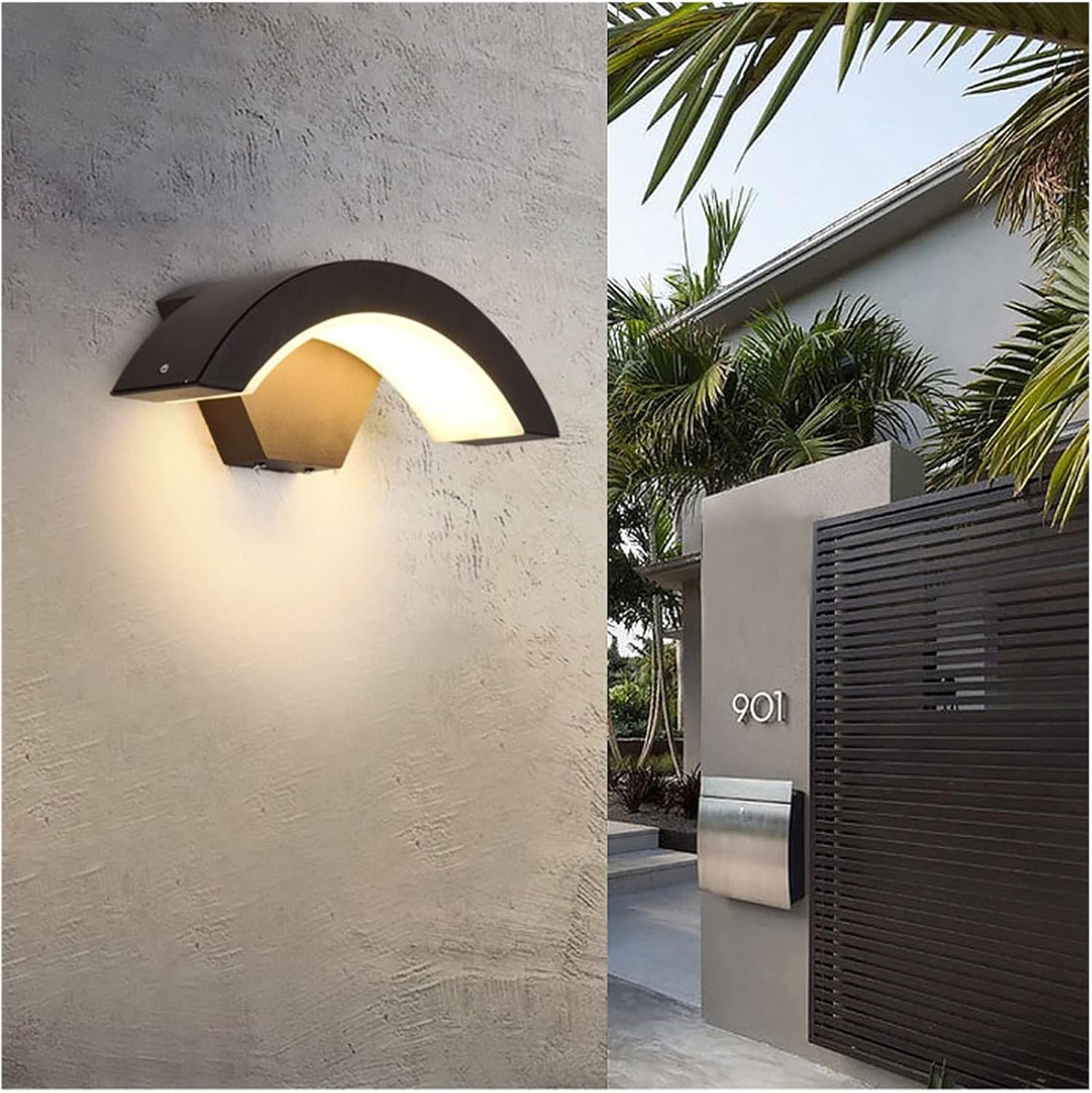 Applique murale extérieure LED │ KRINA
