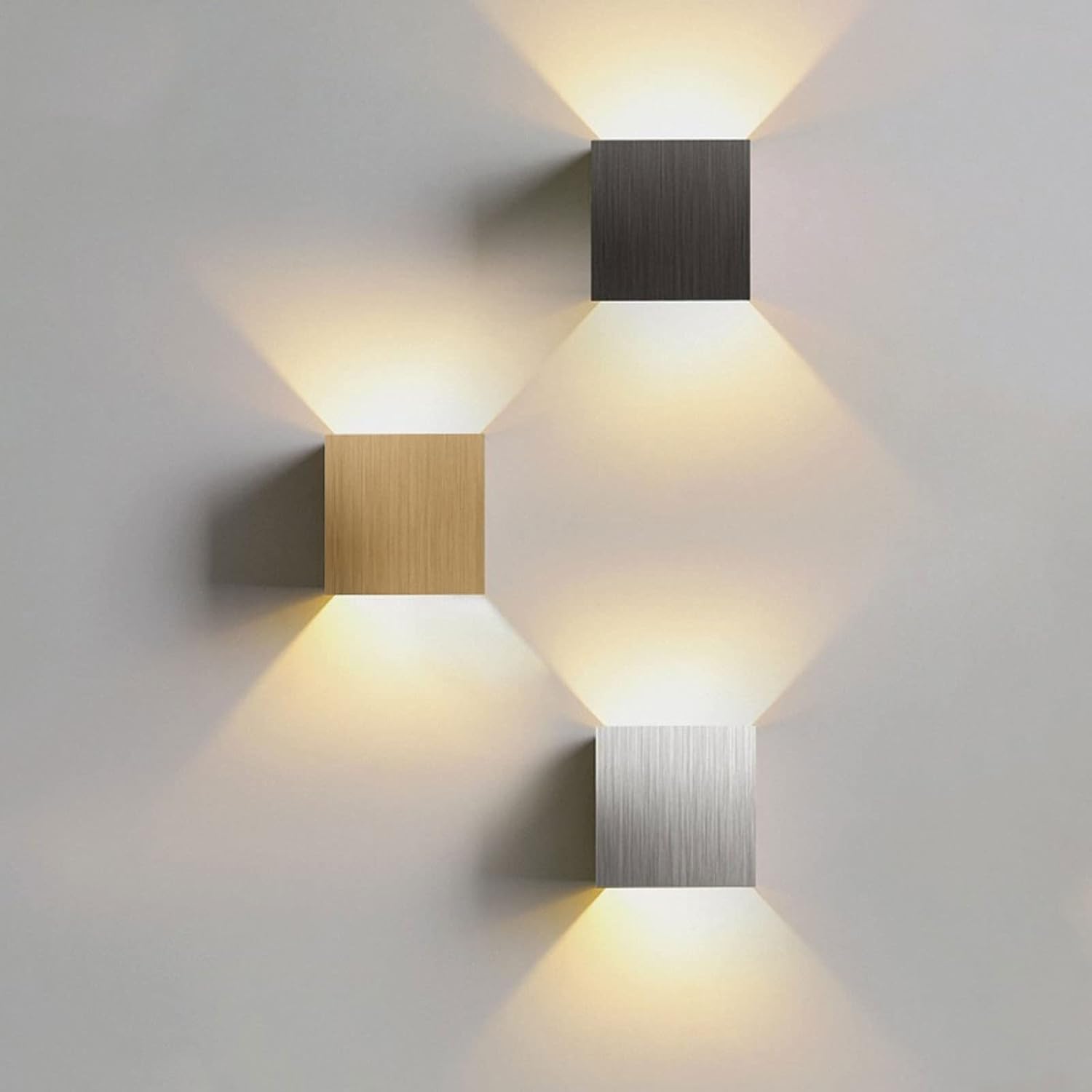 Applique murale LED carré nordique en aluminium │ ARLOJ