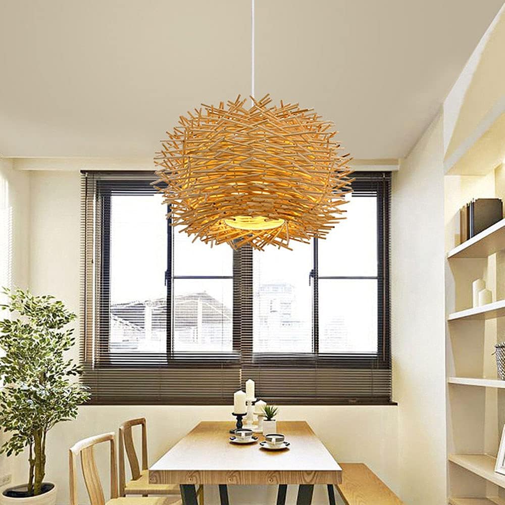 Suspension bohème en rotin RUCH